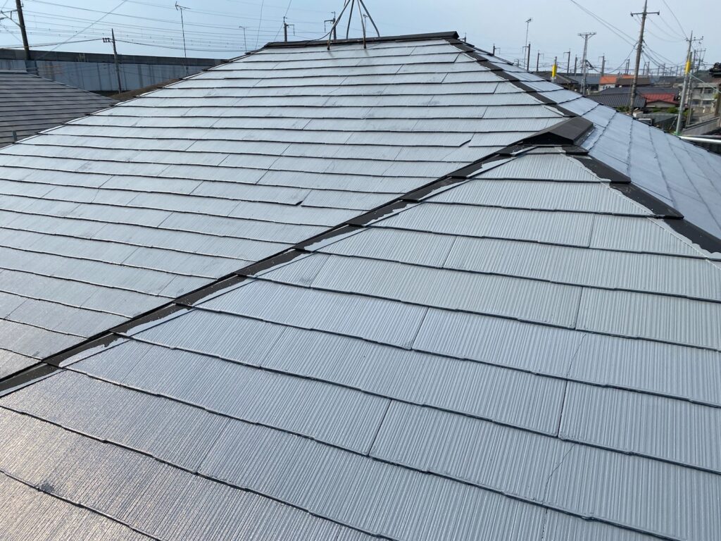 屋根 下塗り