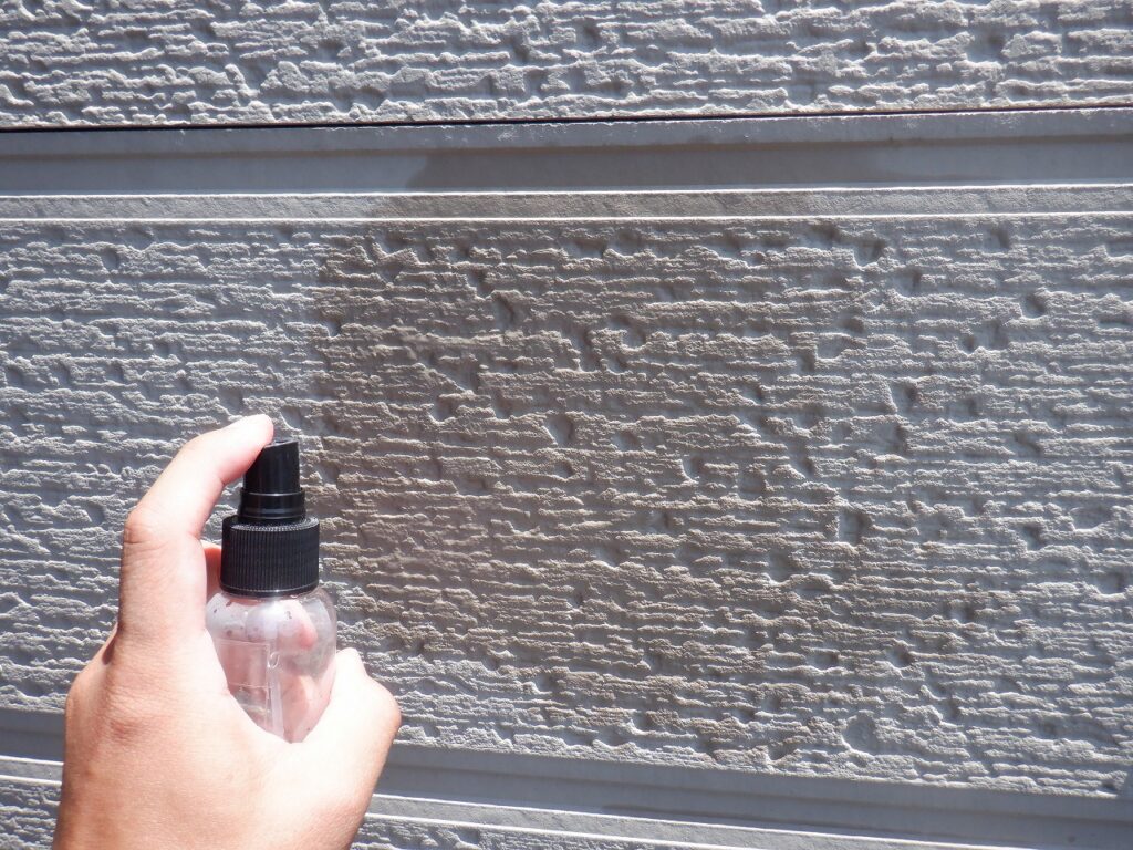 外壁塗装における塗膜の防水性チェック