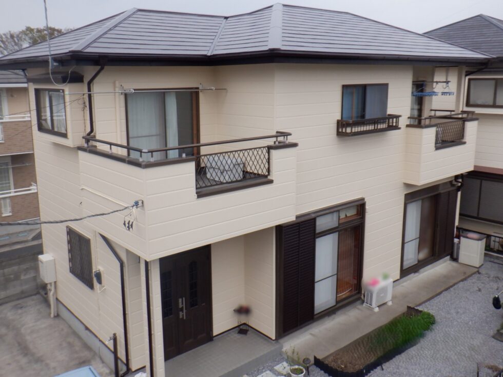 屋根塗装｜外壁塗装｜宇都宮市｜E様邸