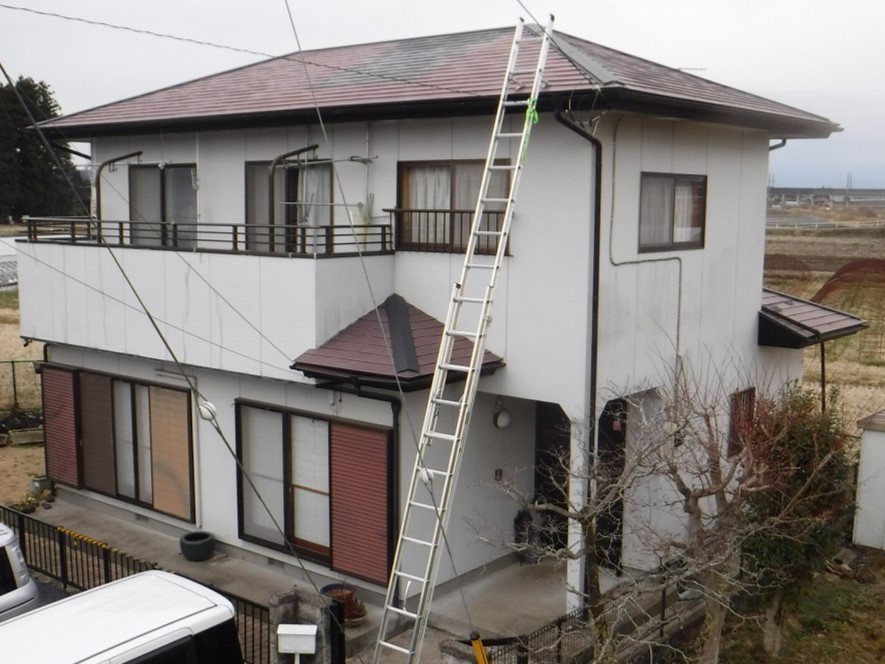さくら市｜屋根塗装｜外壁塗装｜A様邸