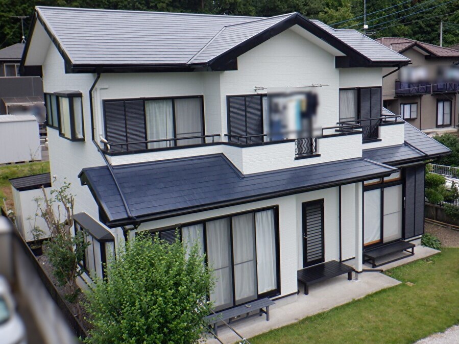 芳賀郡｜屋根塗装｜外壁塗装｜付帯分塗装｜ベランダ防水｜I様邸
