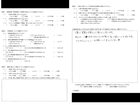 プロタイムズさんにお願いして良かったです