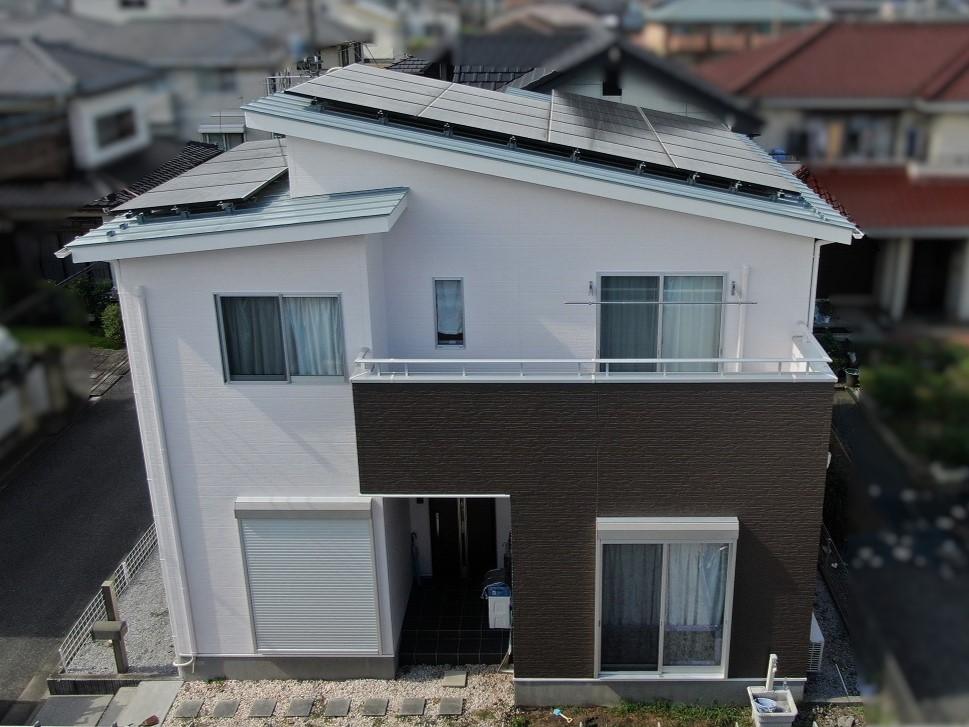 屋根塗装｜外壁塗装｜付帯部塗装｜ベランダ防水｜N様邸
