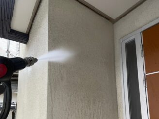 高圧洗浄 外壁写真