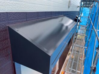 シャッターBOX塗装画像