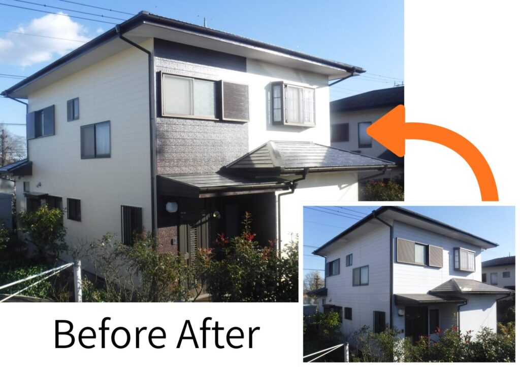 ライトクリームのの施工事例