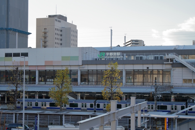 宇都宮市の街並みの写真