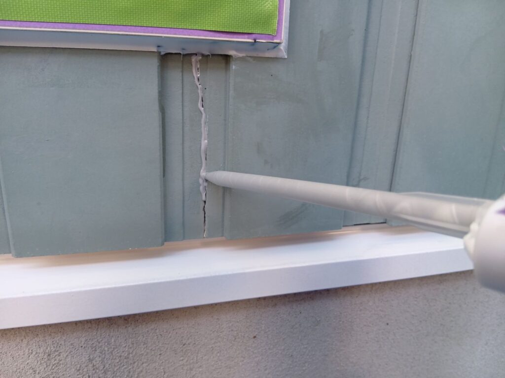 窯業系サイディングのひび割れ シーリング充填