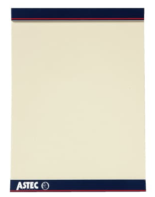 アステックペイントのA4サイズの色見本帳の画像