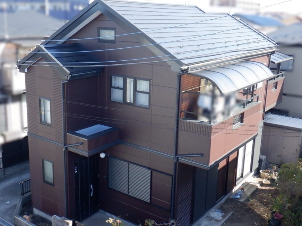 宇都宮市｜屋根カバー｜外壁塗装｜付帯部塗装｜ベランダ防水塗装｜S様邸
