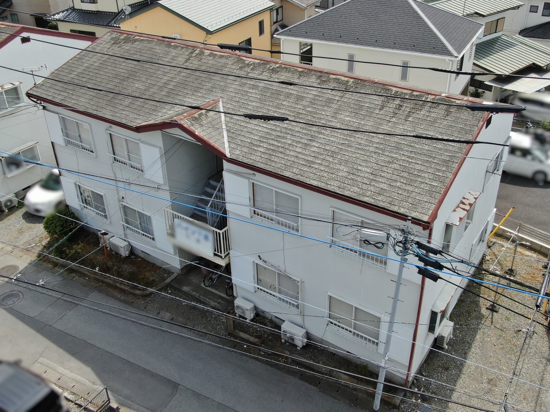 宇都宮市|屋根塗装|外壁塗装|Hアパート