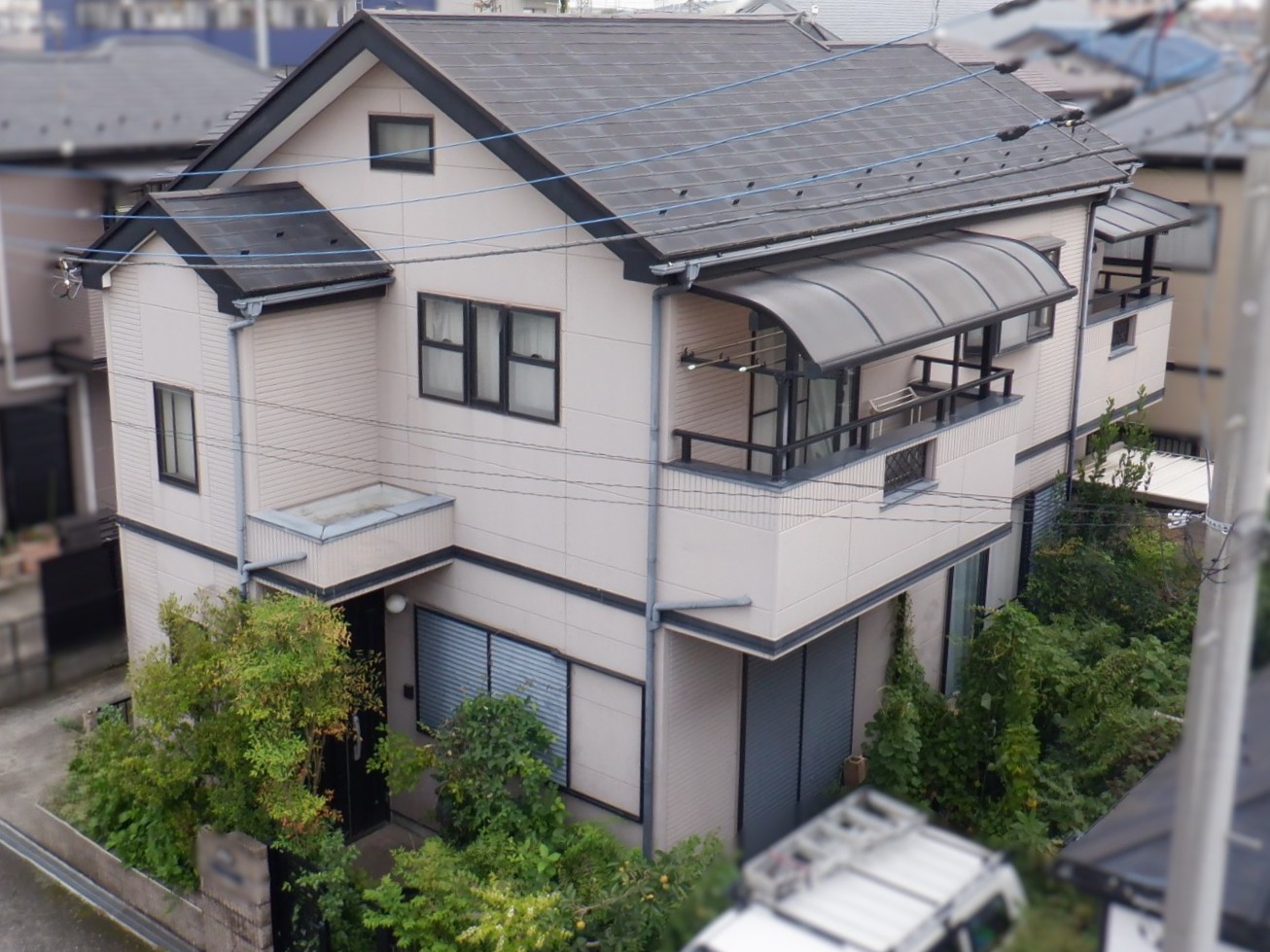 宇都宮市|屋根カバー|外壁塗装|付帯部塗装|ベランダ防水塗装|S様邸