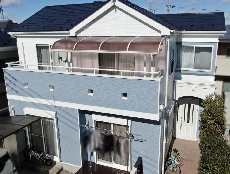 宇都宮市｜屋根塗装｜外壁塗装｜ベランダ防水｜F様邸
