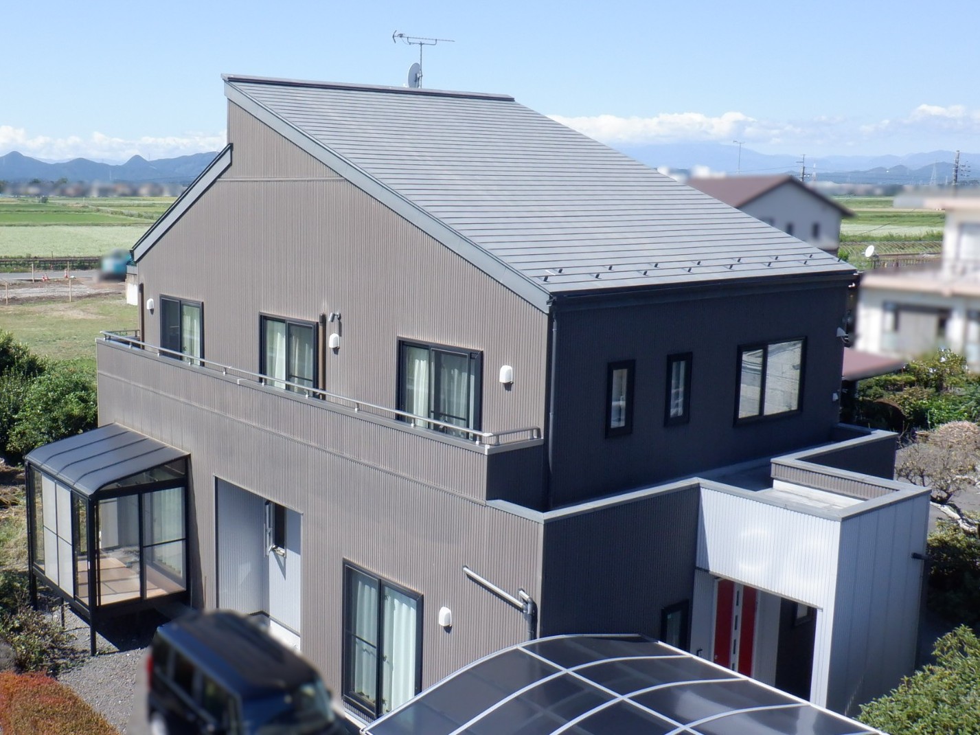 さくら市|屋根塗装|外壁塗装|U様邸