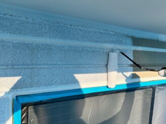 外壁塗装の様子