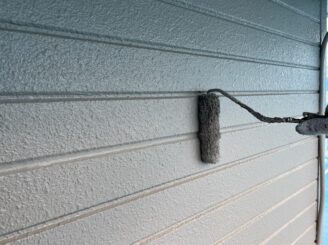 外壁塗装の様子