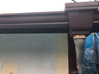 付帯部塗装|雨樋