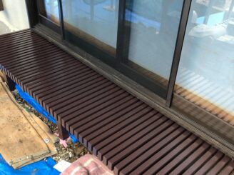付帯部塗装|濡れ縁