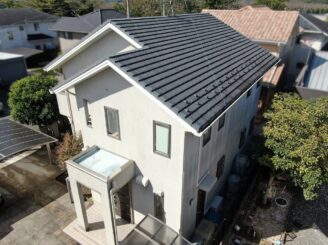 さくら市I様邸 屋根塗装 外壁塗装 施工前