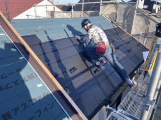 屋根カバー工事｜屋根部材施工