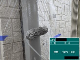 宇都宮市K様邸の竪樋塗装