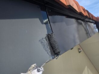 那須塩原市N様邸 付帯部塗装 破風