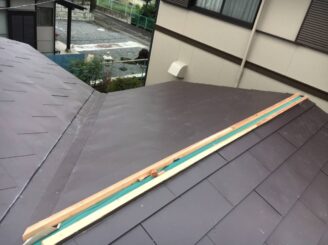 棟板金・役物の施工